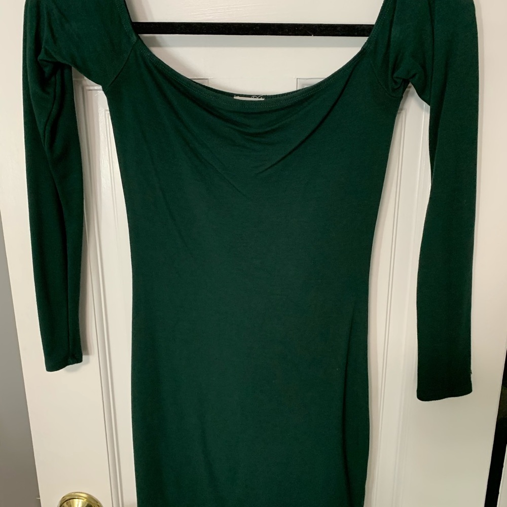 Off the shoulder dress